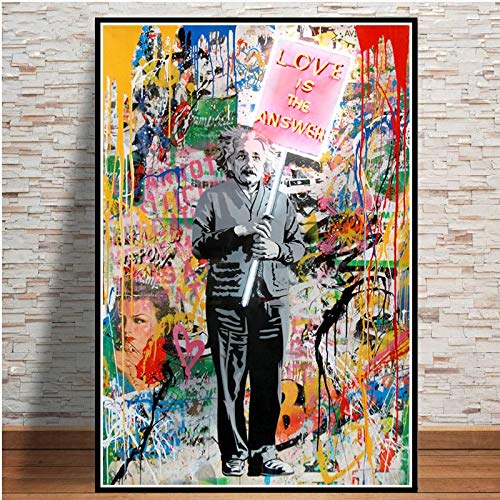 PLjVU Funny Street Star Pintura en Caliente Carteles e Impresiones artísticos murales Sala de Estar decoración del hogar-Sin marco60X80cm