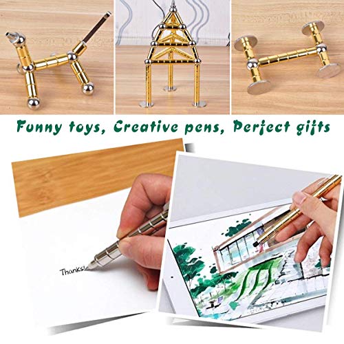 Pluma magnética Juguete de combinación interesante Maravilloso bolígrafo magnético Fidget Juguete de regalo Stylus Pen Creative Boys Cumpleaños Regalo de Navidad