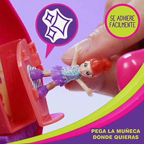 Polly Pocket Habitación Polly-Transformación, casa de muñecas (Mattel FRY98) , color/modelo surtido