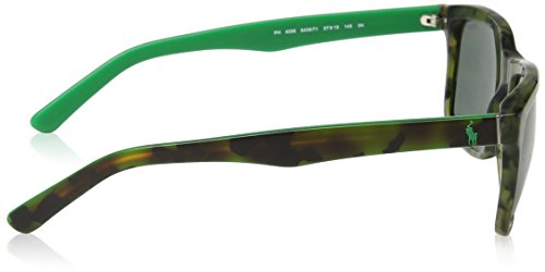 Polo Ralph Lauren PH4098 gafas de sol, Verde (Green 543671), Talla única (Talla del fabricante: One size) Unisex Adulto