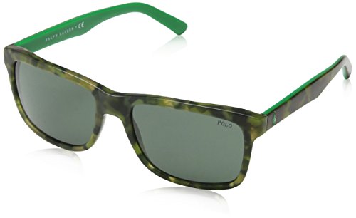 Polo Ralph Lauren PH4098 gafas de sol, Verde (Green 543671), Talla única (Talla del fabricante: One size) Unisex Adulto