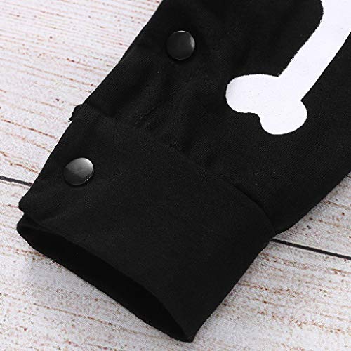 POLP Halloween Monos Bebe Unisex Pijama Party Bodies Bebe Manga Larga Estampado Calabaza Mameluco Bebe Niña Disfraz Halloween Party Conjunto Bebe Niño Invierno Ropa para Dormir Otoño