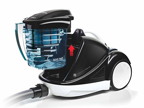Polti Forzaspira Lecologico Aqua Allergy Natural Care Aspirador sin Bolsa con Filtro de Agua, 6 accesorios, 1 L, Azul