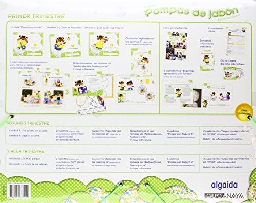 Pompas de jabón 3 años. 1º Trimestre. Proyecto Educación Infantil 2º ciclo - 9788490670019