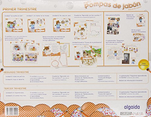 Pompas de jabón 5 años. Proyecto Educación Infantil 2º Ciclo - 9788490670088