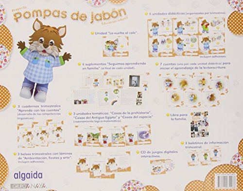 Pompas de jabón 5 años. Proyecto Educación Infantil 2º Ciclo - 9788490670088