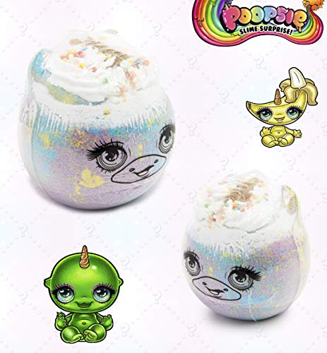 Poopsie Slime Surprise Set de Bombas de Baño y Jabón, Incluye Bombas Baño Efervescentes de Unicornio y Jabones de Arcoiris Perfumados, Regalos Originales para Niñas y Adolescentes