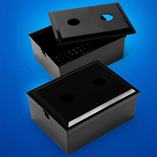 POPETPOP 2 Piezas Caja de Filtro Externo de Acuario Caja de Filtro de Caja de Goteo Superior para Tanque de Peces de Acuario Casero