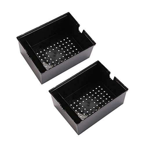 POPETPOP 2 Piezas Caja de Filtro Externo de Acuario Caja de Filtro de Caja de Goteo Superior para Tanque de Peces de Acuario Casero
