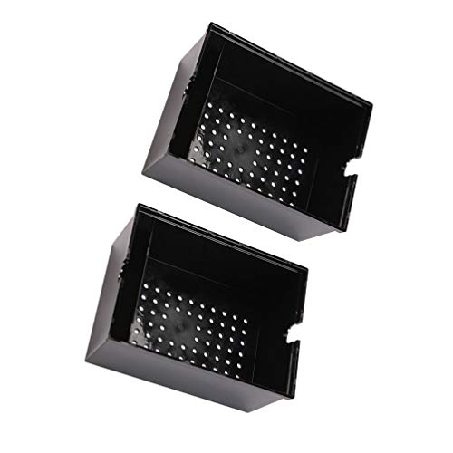 POPETPOP 2 Piezas Caja de Filtro Externo de Acuario Caja de Filtro de Caja de Goteo Superior para Tanque de Peces de Acuario Casero