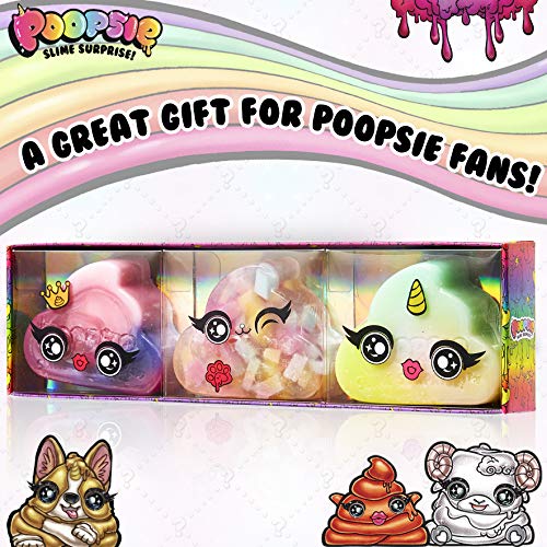 Popsie Slime Surprise Unicornio Set De Jabones Regalo, Incluye 3 Jabones para el Baño Perfumados Multicolor de Unicornio, Juego de Jabones para Niños, Regalos Unicornios para Niñas Niños