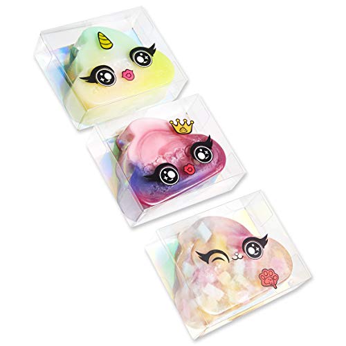 Popsie Slime Surprise Unicornio Set De Jabones Regalo, Incluye 3 Jabones para el Baño Perfumados Multicolor de Unicornio, Juego de Jabones para Niños, Regalos Unicornios para Niñas Niños