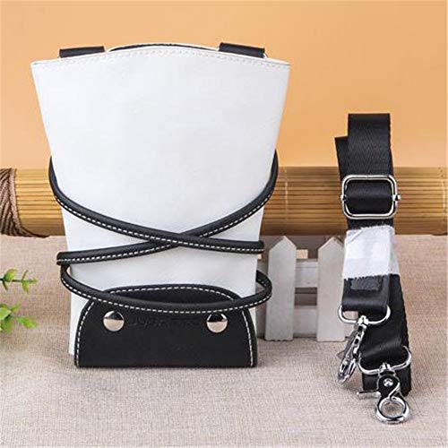 Porta Bolso Peluquería 3 PCS tijeras de peluquería bolso de la correa Herramientas Tijeras de peluquería Peine titular bolsa Kit de herramientas de almacenamiento Salón del recorrido del bolso para pi