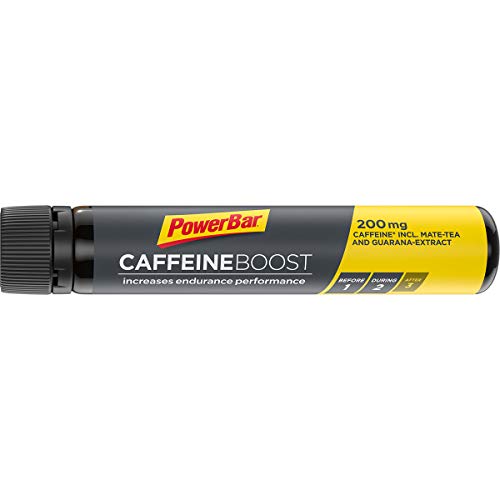 PowerBar Caffeine Boost Ampollas 20x25ml - Suplemento con 200mg de Cafeína