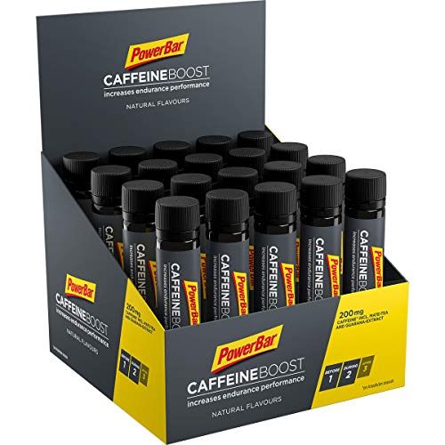 PowerBar Caffeine Boost Ampollas 20x25ml - Suplemento con 200mg de Cafeína