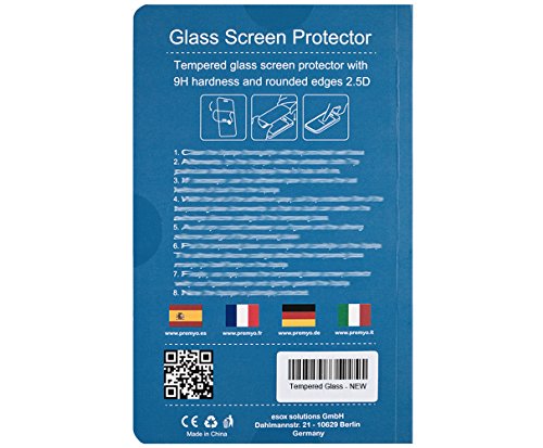 PREMYO 2 Piezas Cristal Templado Protector de Pantalla Compatible con Sony Xperia M4 Aqua Dureza 9H Bordes 2,5D Sin Burbujas contra Arañazos