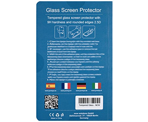 PREMYO 2 Piezas Cristal Templado Protector de Pantalla Compatible con Sony Xperia M4 Aqua Dureza 9H Bordes 2,5D Sin Burbujas contra Arañazos