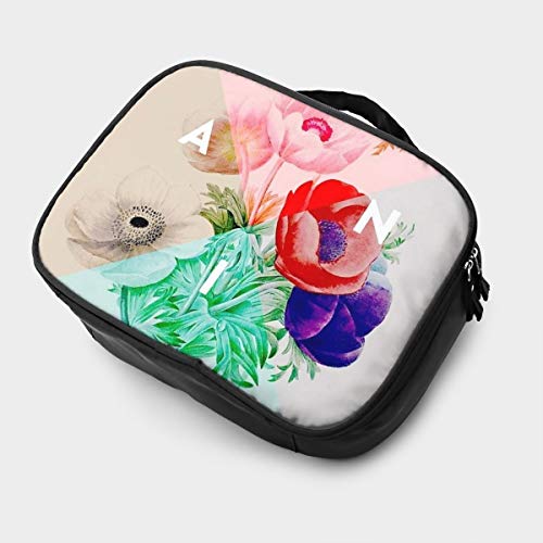 Pretty Botanicals Professhional - Neceser Grande para Maquillaje, Resistente al Agua, Organizador de artículos de tocador, Bolsa de cosméticos para Hombres y Mujeres