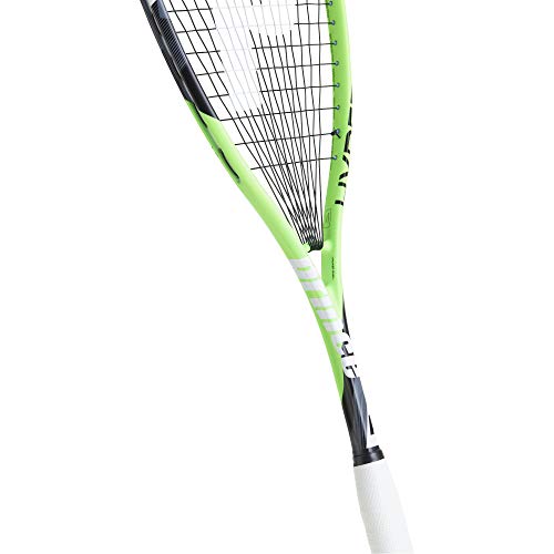 Prince Hyper Elite 500 Squash Raqueta (Varias Opciones) (1 Raqueta + 3 Pro Squash Bolas)