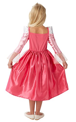 Princesas Disney - Disfraz de Bella Durmiente Deluxe para niña, infantil 5-6 años (Rubie's 620487-M)
