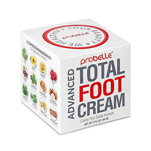 Probelle Cuidado total avanzado para los pies: suaviza, hidrata, rejuvenece, agrieta y seca los pies agrietados tanto en hombres como en mujeres. 3 onzas