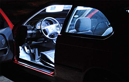 Pro!Carpentis compatible con Astra G a partir de 1998- Iluminación interior LED JUEGO de 5x bombillas BLANCO lámparas de vehículo luz de habitáculo