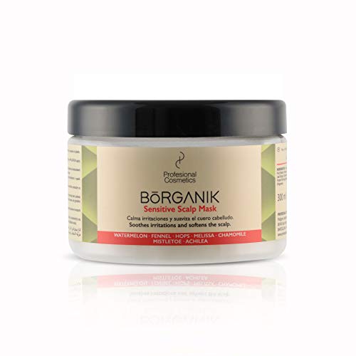 Profesional Cosmetics Borganik Sensitive Scalp. Mascarilla para el pelo - 300 ml.
