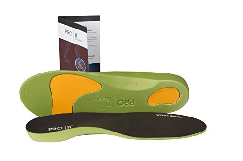 ProII wellbeing WorX Series - Plantillas ortopédicas para fascitis plantar y pies planos