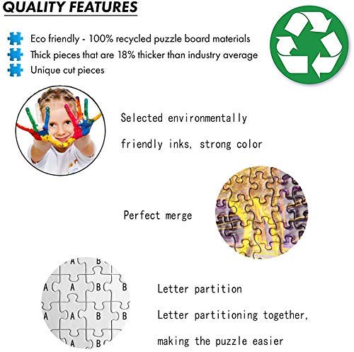 Promini Madera 1000 Unidad Rosas Rompecabezas Daily Jigsaw Puzzle Juegos para Adultos y niños