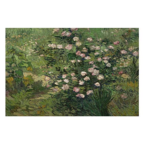 Promini Madera 1000 Unidad Rosas Rompecabezas Daily Jigsaw Puzzle Juegos para Adultos y niños