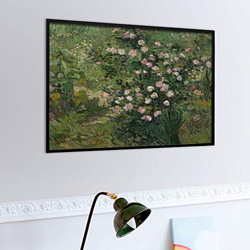 Promini Rompecabezas de Madera de 500 Piezas con Rosas, Juegos de Rompecabezas Diarios para Adultos y niños