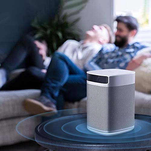 Proyector, XGIMI MOGO Pro proyector portatil, 1080p Full HD Proyector LED, 300 ANSI Lumen, Mini proyector con Android TV 9.0, Youtube y más de 4000 Aplicaciones