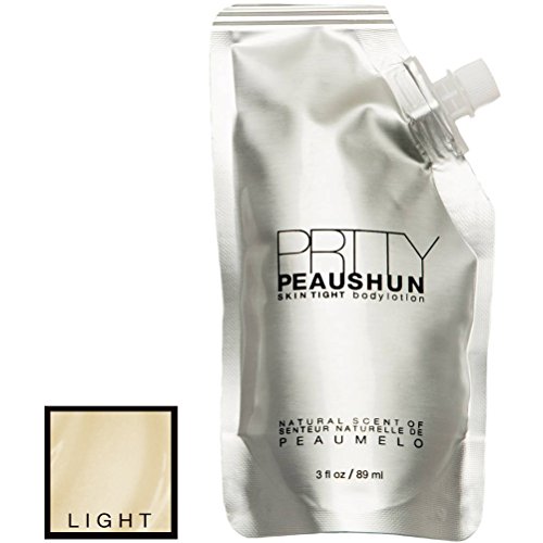 PRTTY PEAUSHUN Skin Tight Body Lotion - Travel Size (Light) by PRTTY PEAUSHUN
