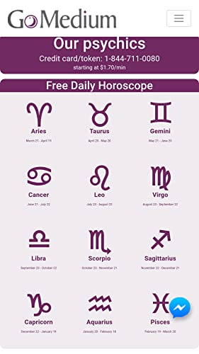 Psychic reading - Tarot - Daily horoscope