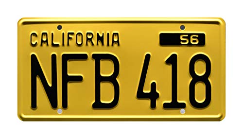 Psycho | NFB 418 | Metal Stamped License Plate