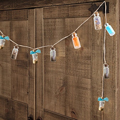 Pulluo 50+2pcs Mini Botellas de Cristal 5 ml Botes de Cristal con Tapón de Corcho Botellas de Vidrio con 30 m Cuerda Tornillos de Ojo Botella de Mensaje Manualidad Decorando Bodas Bautizos Comuniones