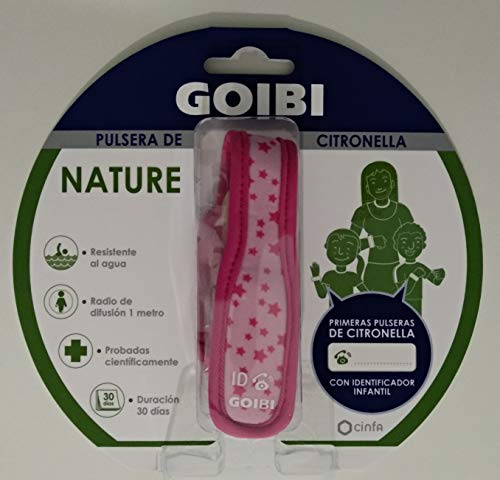 Pulsera antimosquitos Goibi de citronella estrellas