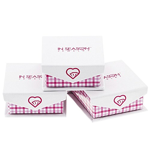 Pulsera de plata de ley 925 con corazón y perla de imitación blanca para niña de 5 cm