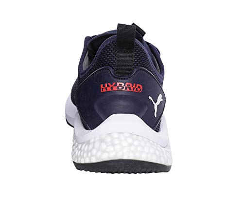 Puma Hybrid NX, Zapatillas de Running para Hombre, Azul (Peacoat-High Risk Red White), 42 EU
