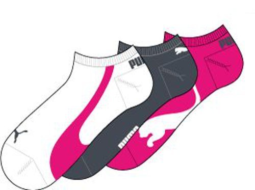 Puma Ring Formstripe, Calcetines unisex, Rojo (477 - Beetroot), 35-38