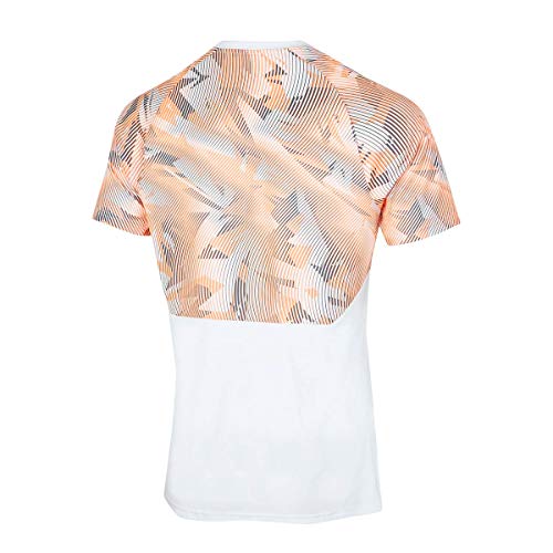 PUMA VCF Training Jersey Maillot, Hombre, White/Fizzy Orange, S