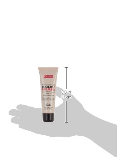 Pupa Professionals BB Cream & Primer 002 Sand Krem BB oraz baza pod makijaż dla cery normalnej i suchej