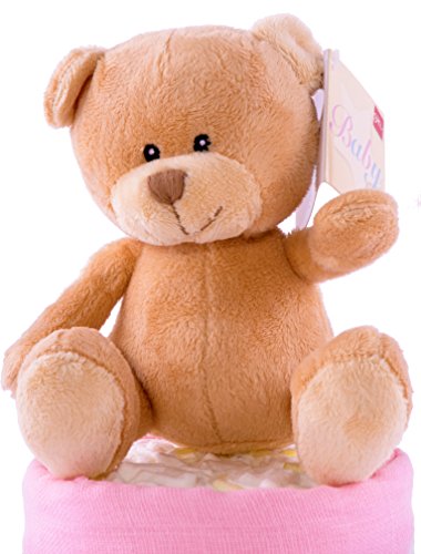 PureNappyCakes - Pañales rellenos profundos para niñas Talla:Mini