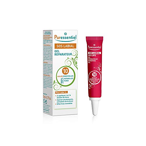 Puressentiel Sos Gel Labial Reparador Con 10 Ae 5Ml. 10 g