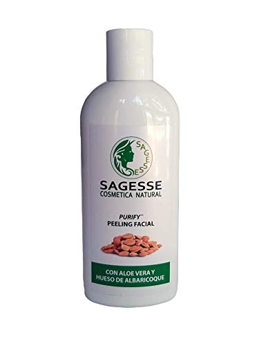 PURIFY¨ PEELING FACIAL CON ALOE VERA Y HUESO DE ALBARICOQUE DE SAGESSE COSMETICA NATURAL. 200ml.