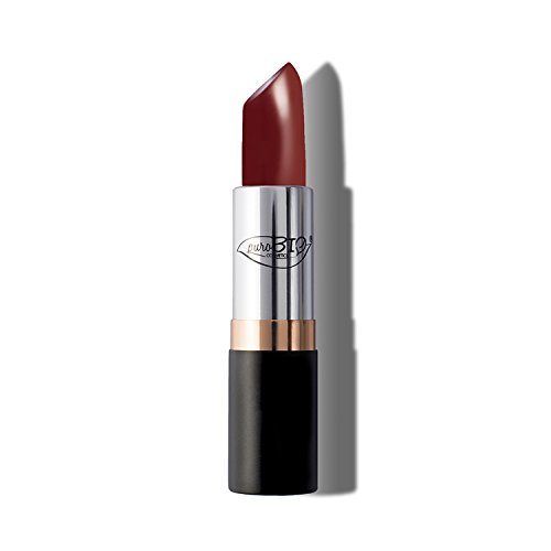 PuroBIO Barra de Labios Ecológica Color 08 Rojo Púrpura - 5 gr
