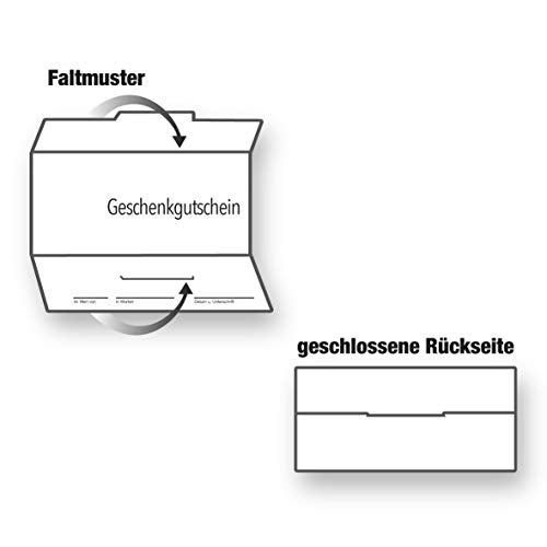 Pythagoras MA847 - Cupón de regalo para estudios de masaje y consultas de fisioterapia con gran campo para sellos de empresa