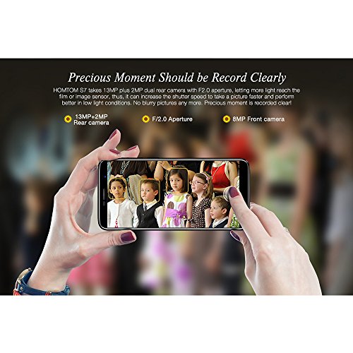 Qalabka S7 de 5.5 Pulgadas 18: 9 sin Bisel de Pantalla Completa teléfono móvil 4G-LTE Fingerprint Smartphone 3GB RAM 32GB ROM 640 * 1280P HD IPS Android 7.0 MTK6737 Quadcore 1.3G Frontal 8MP Back