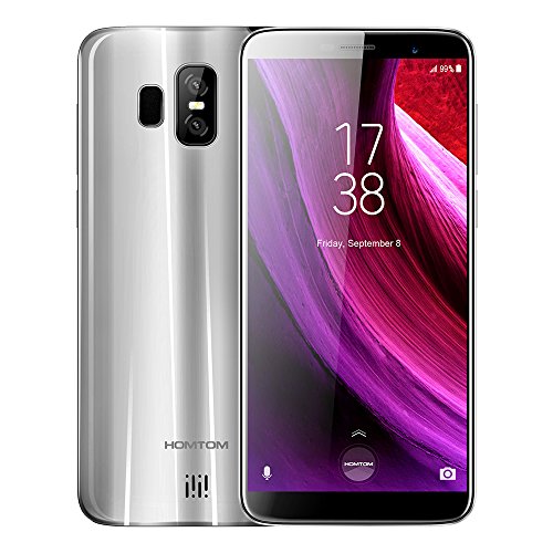 Qalabka S7 de 5.5 Pulgadas 18: 9 sin Bisel de Pantalla Completa teléfono móvil 4G-LTE Fingerprint Smartphone 3GB RAM 32GB ROM 640 * 1280P HD IPS Android 7.0 MTK6737 Quadcore 1.3G Frontal 8MP Back