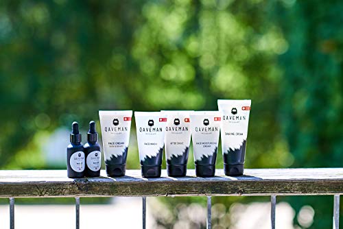 Qaveman Men's Skincare Moisturising Face & Beard Moisturiser 1 x 75 ml